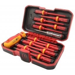 SET TOLSEN DESTORNILLADOR AISLADO 1000V 13 Pcs