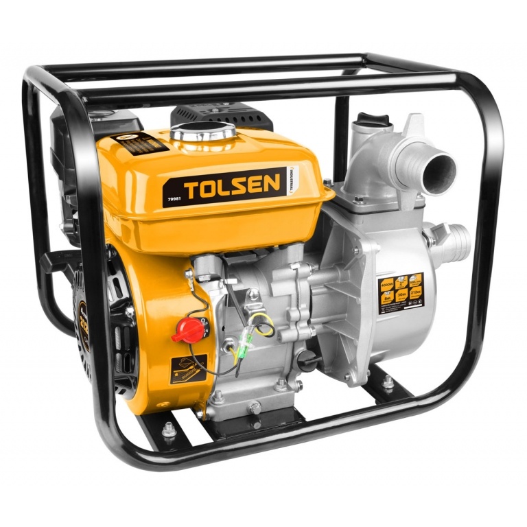 MOTOBOMBA TOLSEN 3  (IND.) 4.000W 212CC 1.000 l